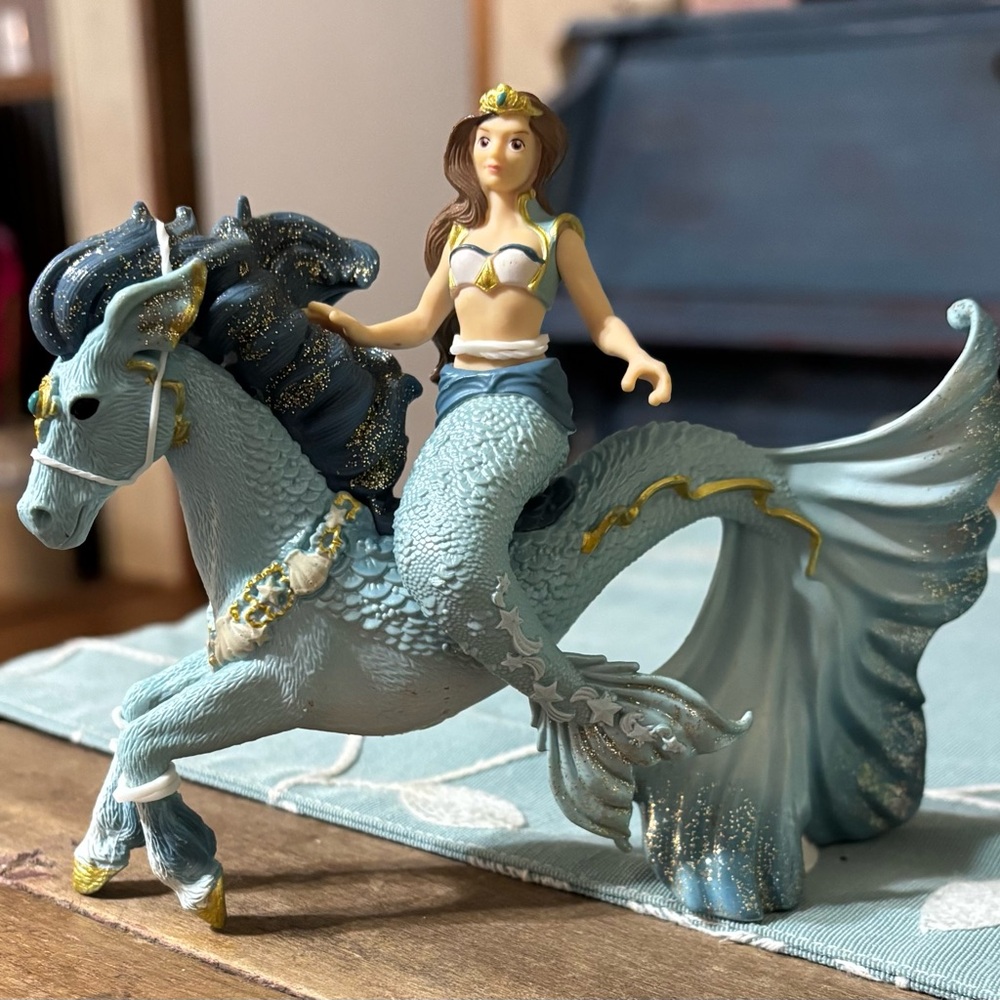 Schleich Eyela mermaid and Seahorse